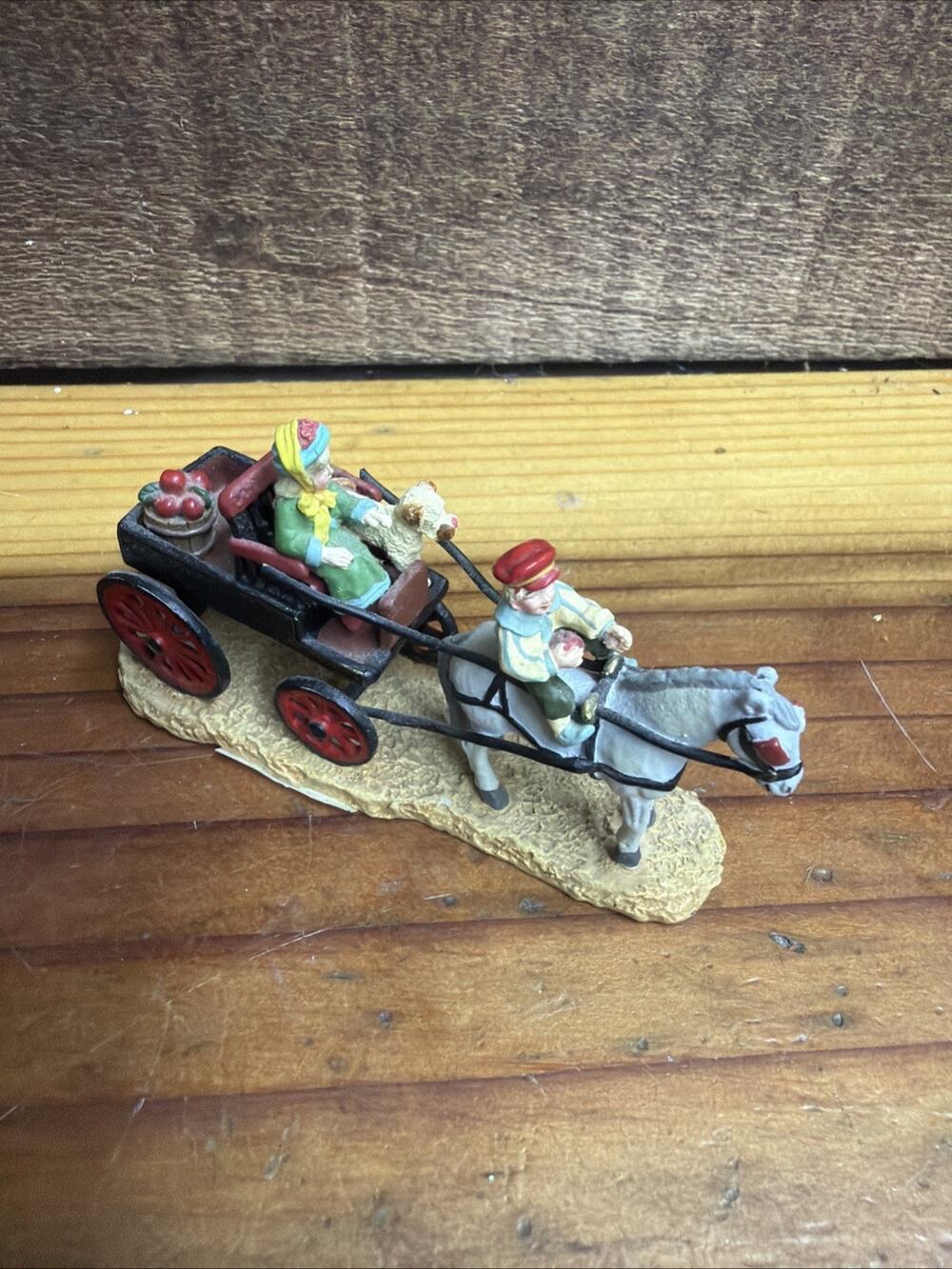 Dept 56 Seasons Bay- “Back from the Orchard” - village accessories